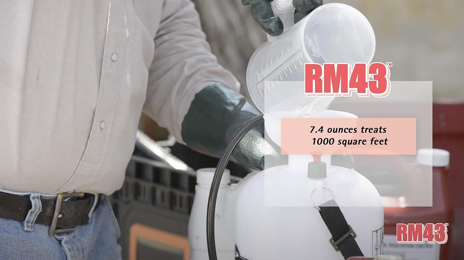 RM43 Total Veg Control Glyph Imazapyr Root Weed Preventer and Grass killer 1 GAL