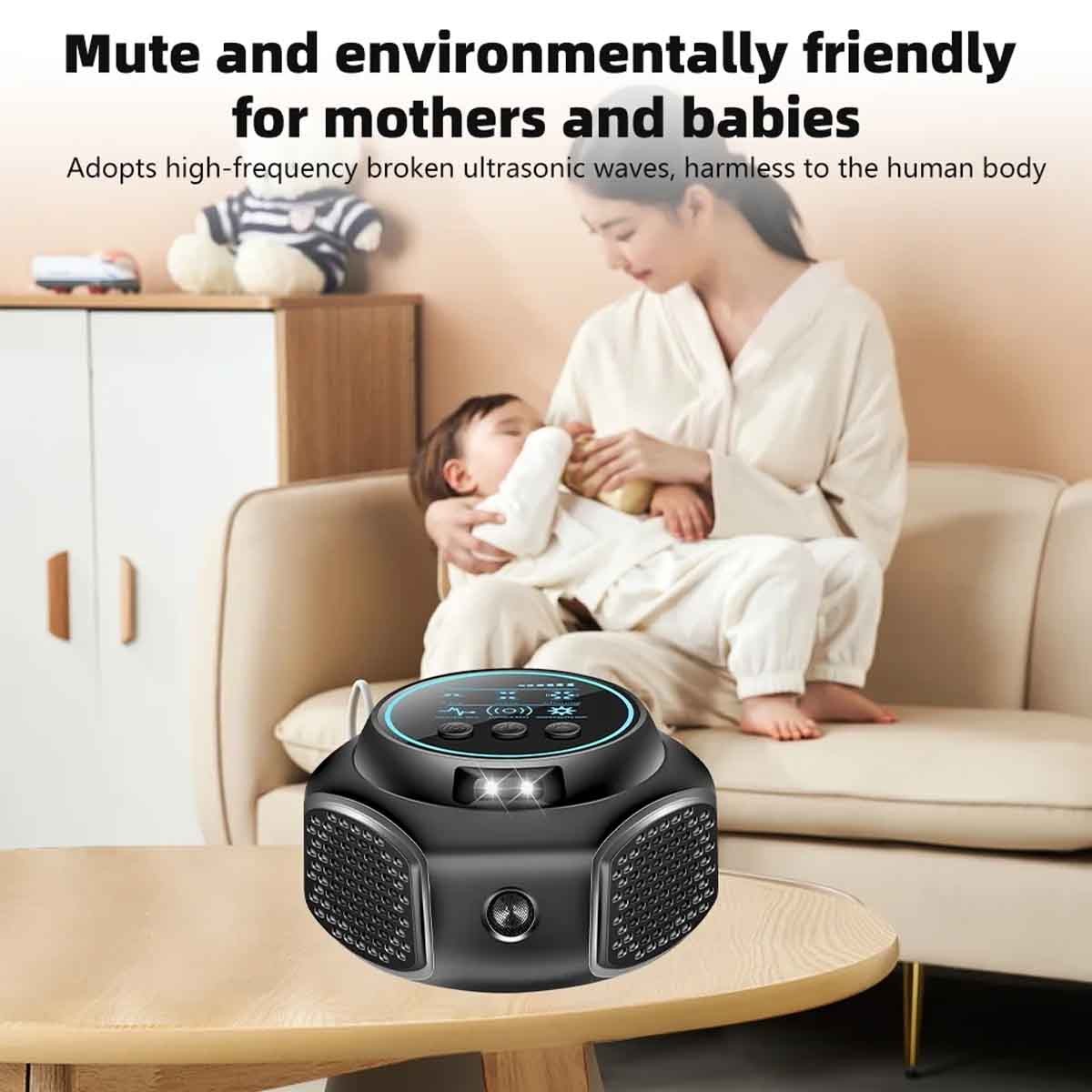Pest Repeller Mouse Blocker Rat Deterrent 4-in-1 Ultrasonic Rodent Repellent