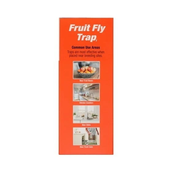 Indoor Fruit Fly Trap, (2-count) , Terro Traps, In Built With Window Sinks…