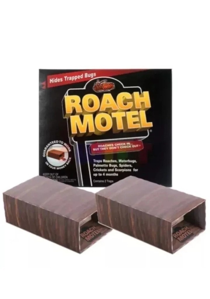 Black Flag Roach Motel Roach Bait & Glue Traps Pack of 12 = 24 Traps