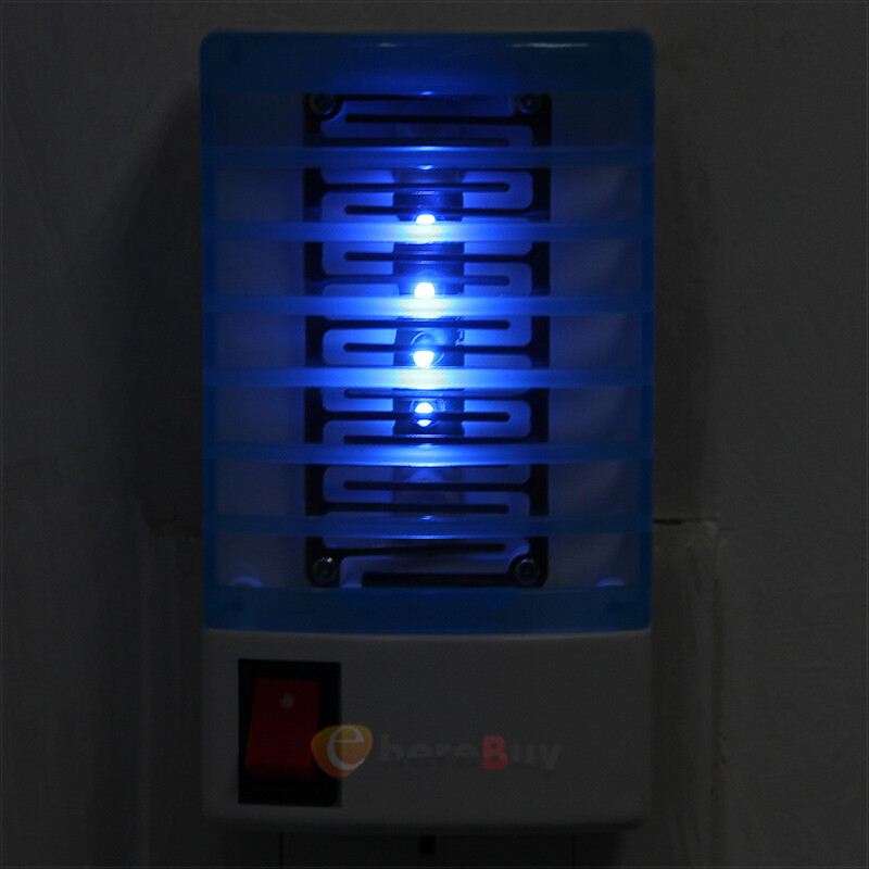 Electric Bug Zapper 2 Pack Fly Gnat Killer Lamp Pests Insect Trap Mosquito