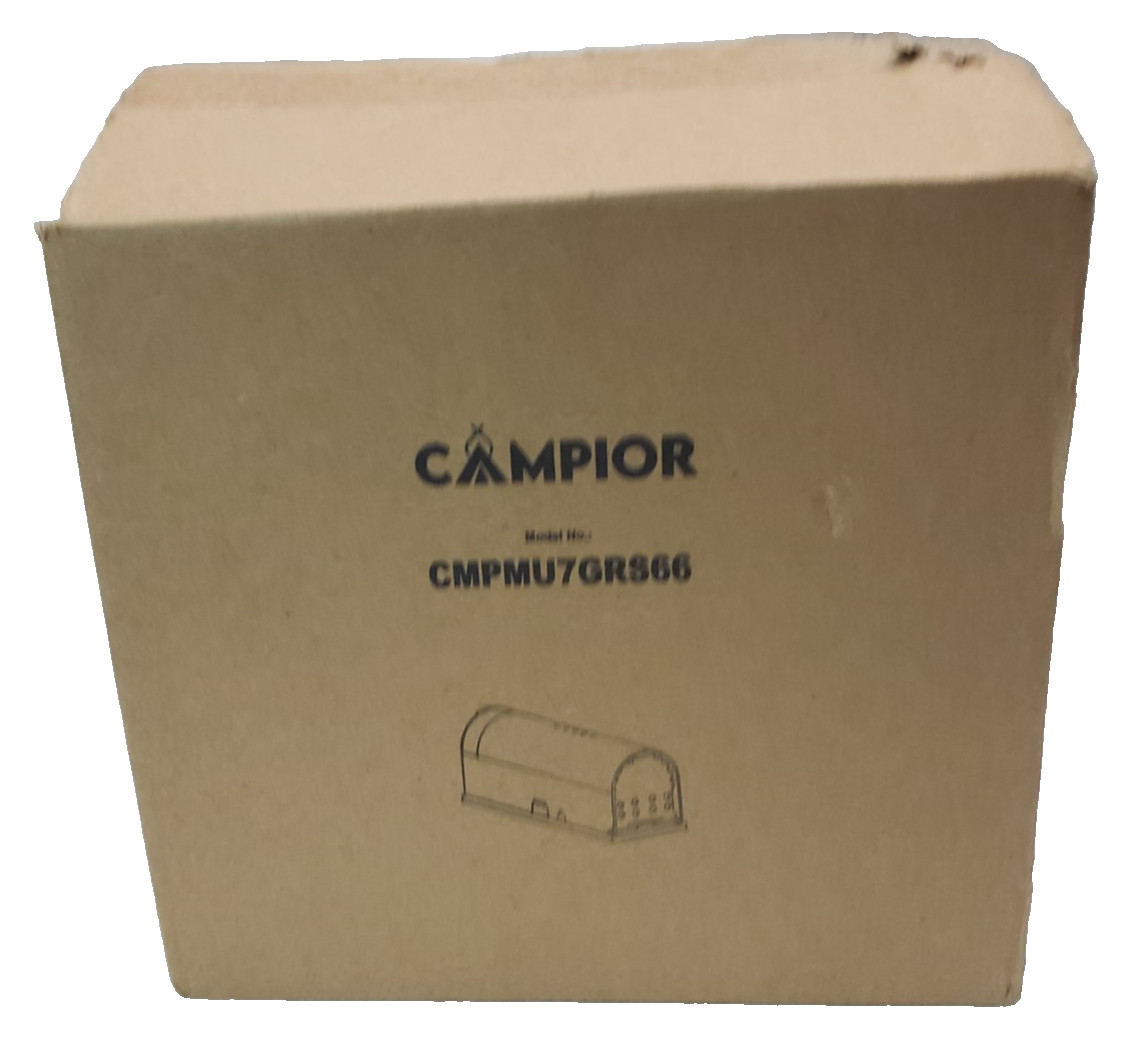 Campior Humane No-Kill Mouse Trap Indoor, Child & Pet Safe, 6-Pack, Green