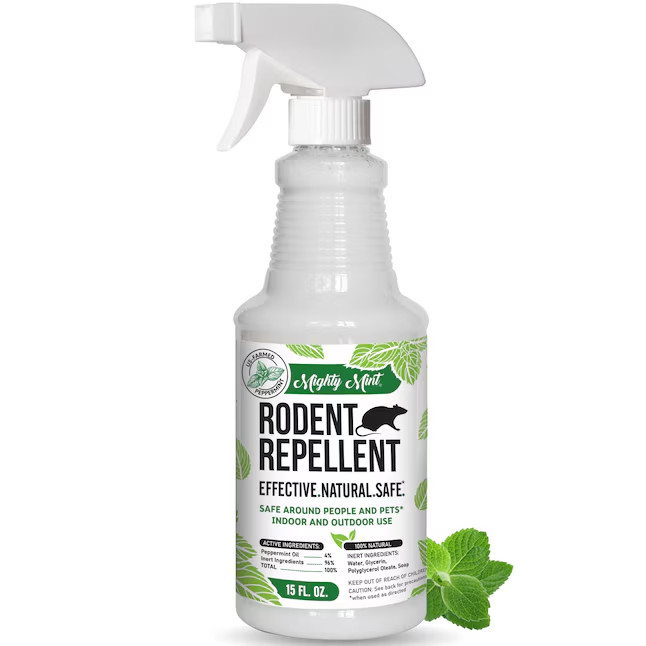 Mighty Mint Peppermint Oil Spray Rodent Repellent