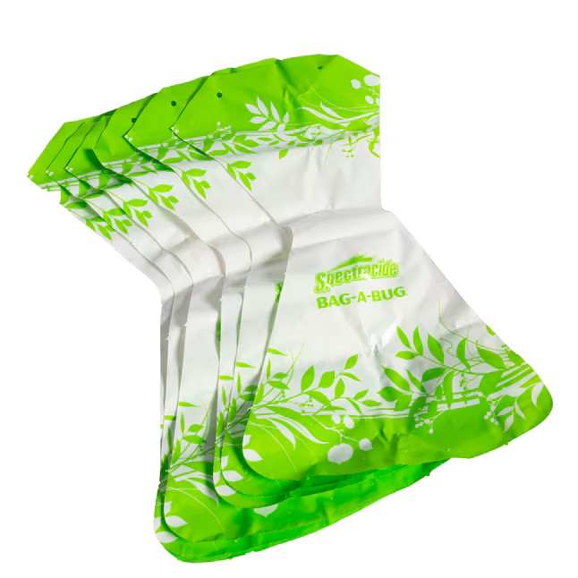 Spectracide Bag-A-Bug Outdoor Pheromone scent Bag Insect Trap 6 -Pack