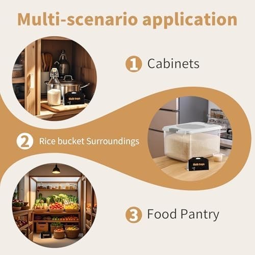 Upgraded Moth Traps, Double Potent Pantry & Clothes Traps with Pheromones Pri…