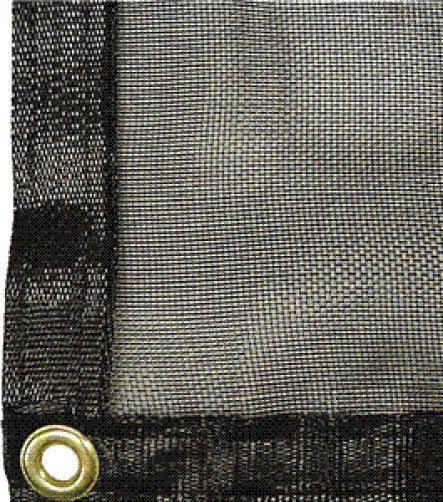 Green Vista Premium 20×20 Mesh Tarp Net -Grommets – Reinforced Edges – 60-70%