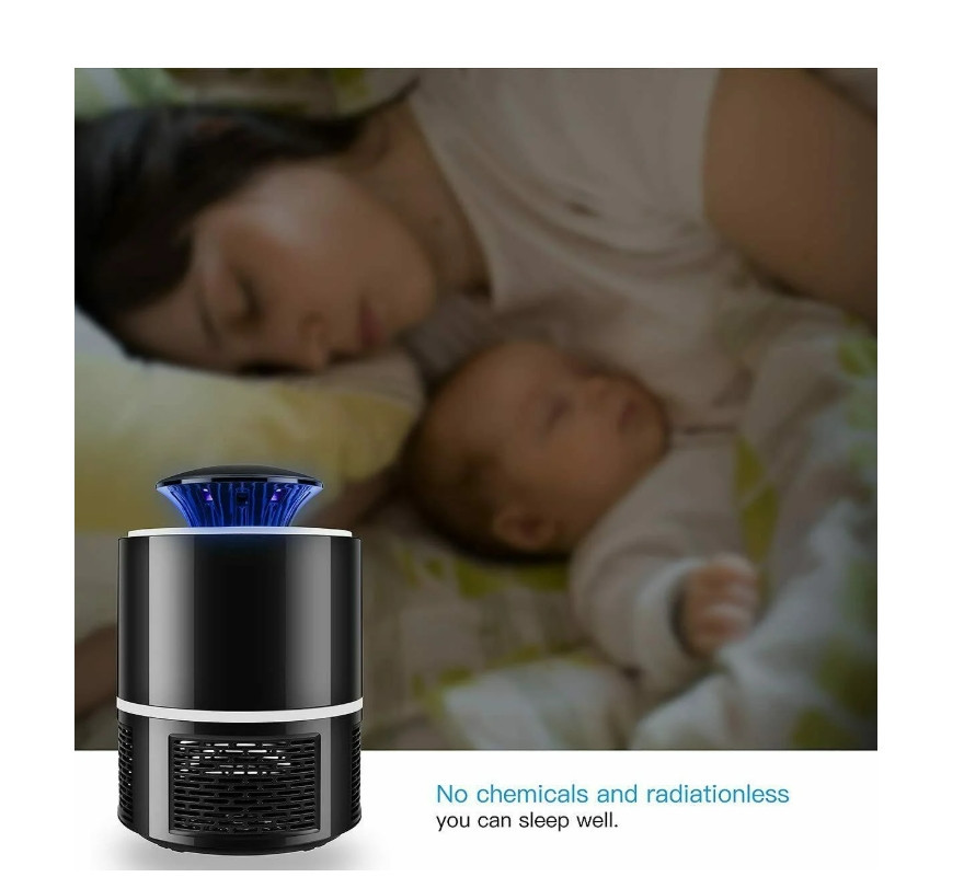 Electric UV Mosquito Killer Lamp Outdoor/Indoor Fly Bug Insect Zapper Trap USB
