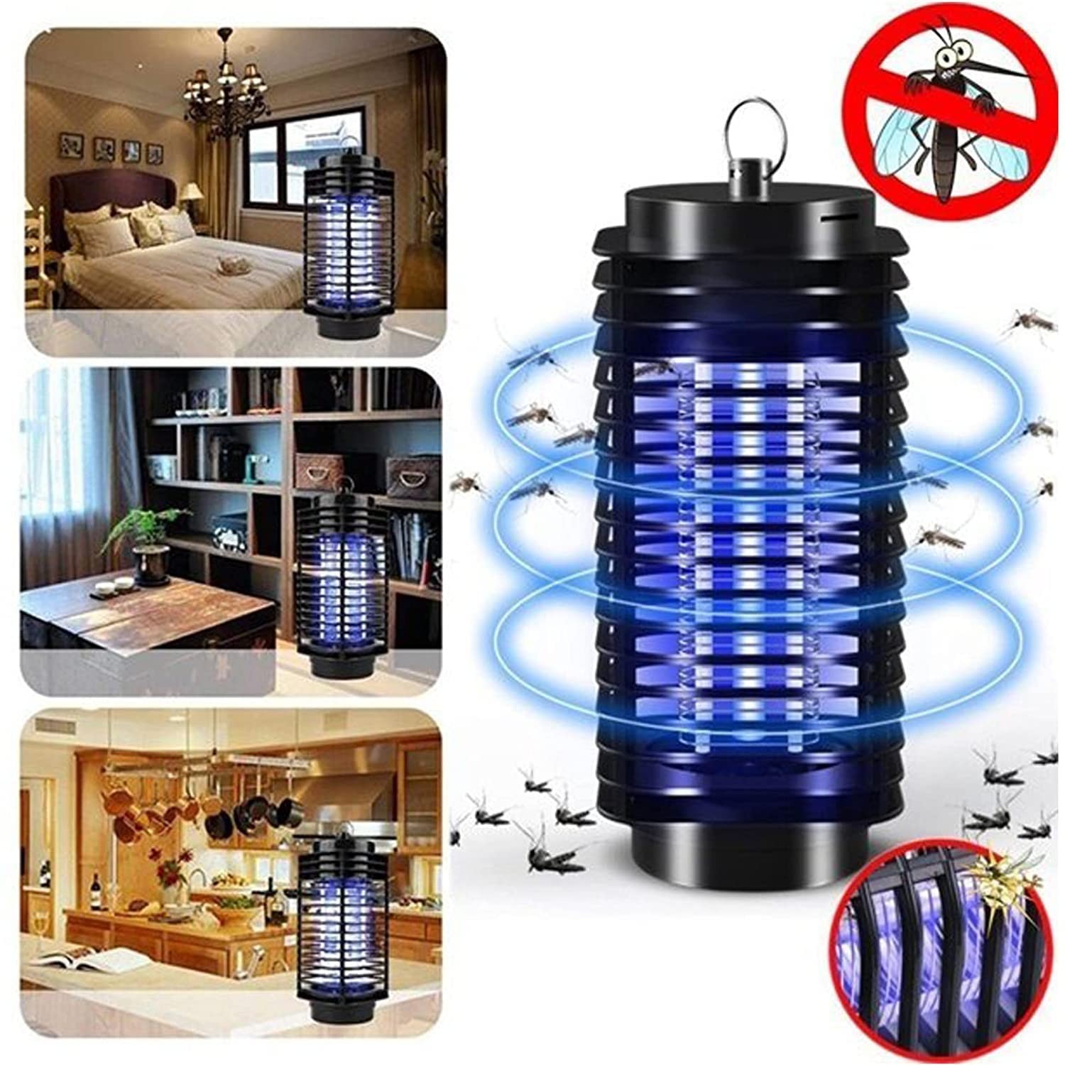 Mosquito Killer Machine for Home – Electric Mosquito Lamp ,Dark Black
