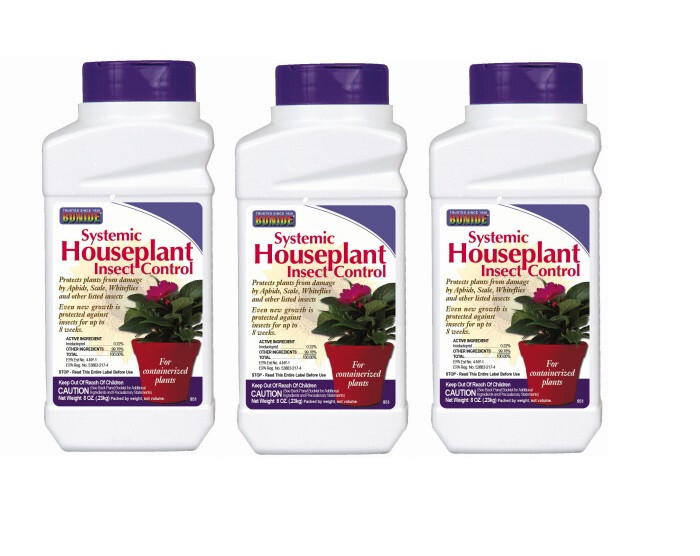 Bonide 951 Systemic House Plant and Mealy Bug Insect Control Granules 8 oz Size