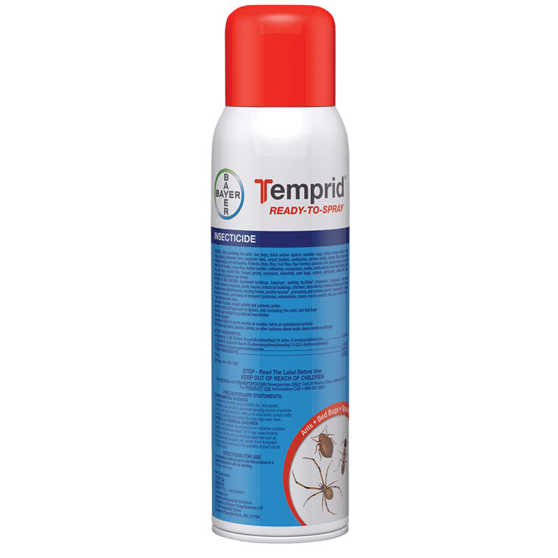 Temprid Ready To Spray 15oz Can Kills Ants Bed Bugs Spiders Ticks by Bayer