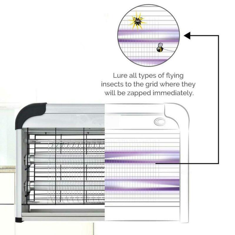 Lamp Insect Killer Mosquito Zapper Bug Pest Fly Trap Electric Indoor Light Lawn