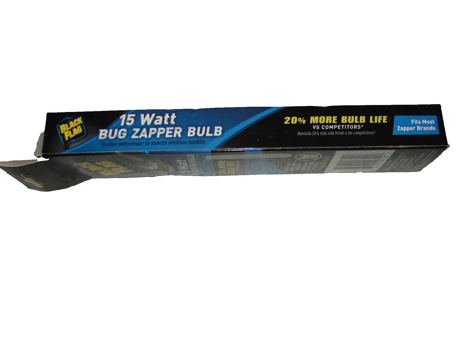 BB-15WHT Black Flag 15 Watt Bug Zapper Bulb Lot of 2 New