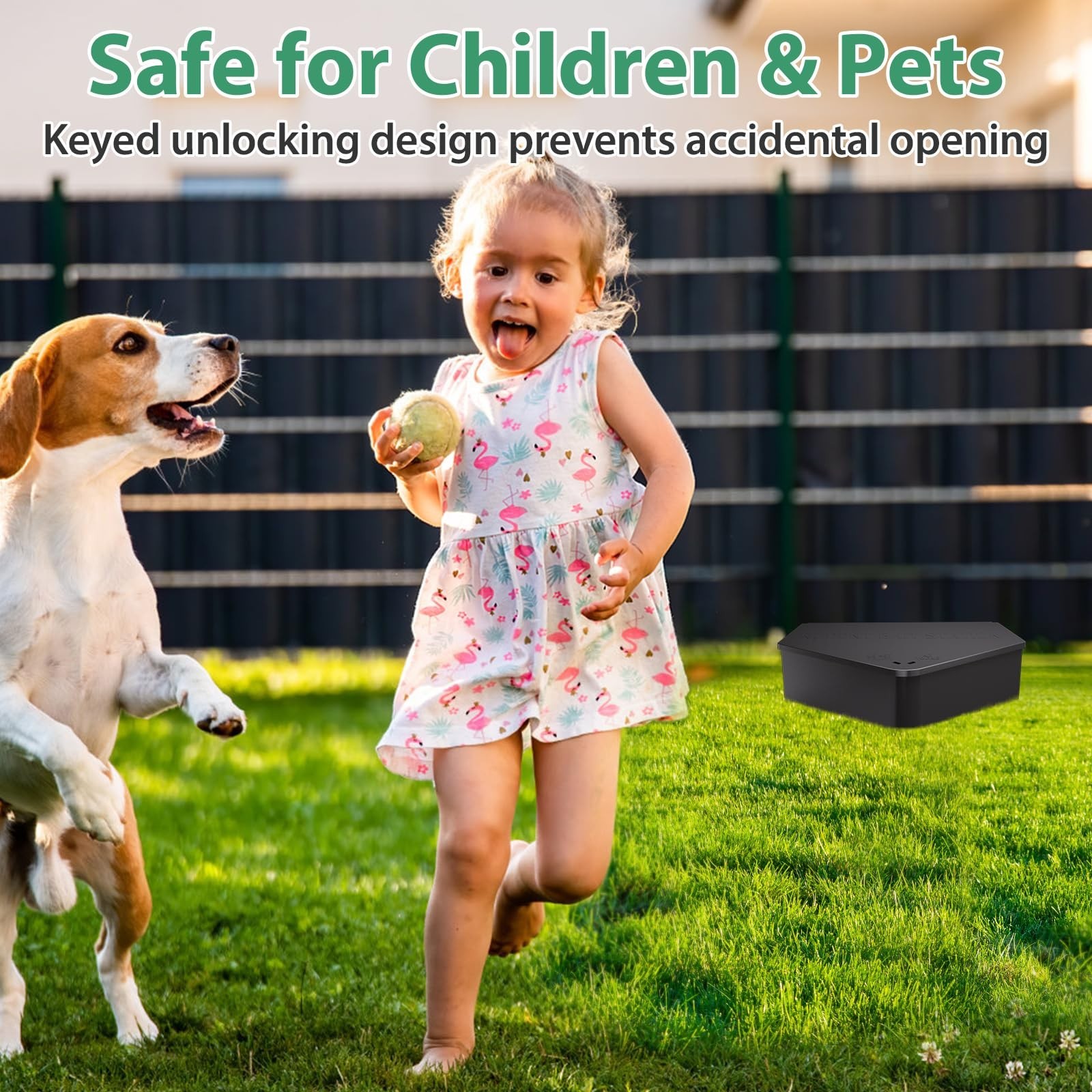 2 Pack Rat Station Box with Keys – Rodent Control, Safe for Kids & Pets, Reusabl