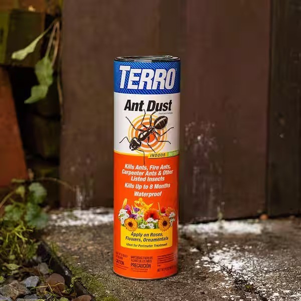 2 Pack TERRO 1 lb. Ant Killer Dust Kills on Contact for Upto 8 Months Waterproof