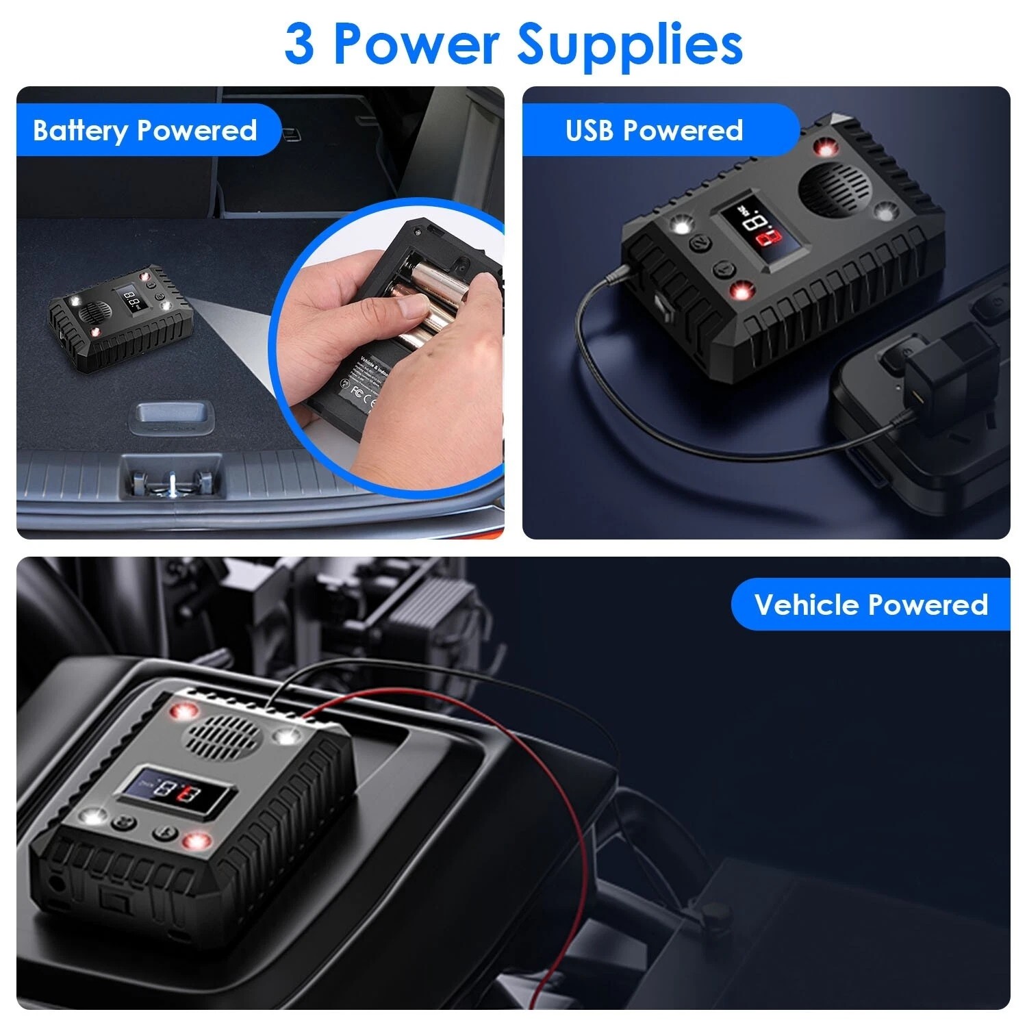 Ultrasonic Rodent Repellent for Car Engine Mouse Rat Pest Squirrels Repellent