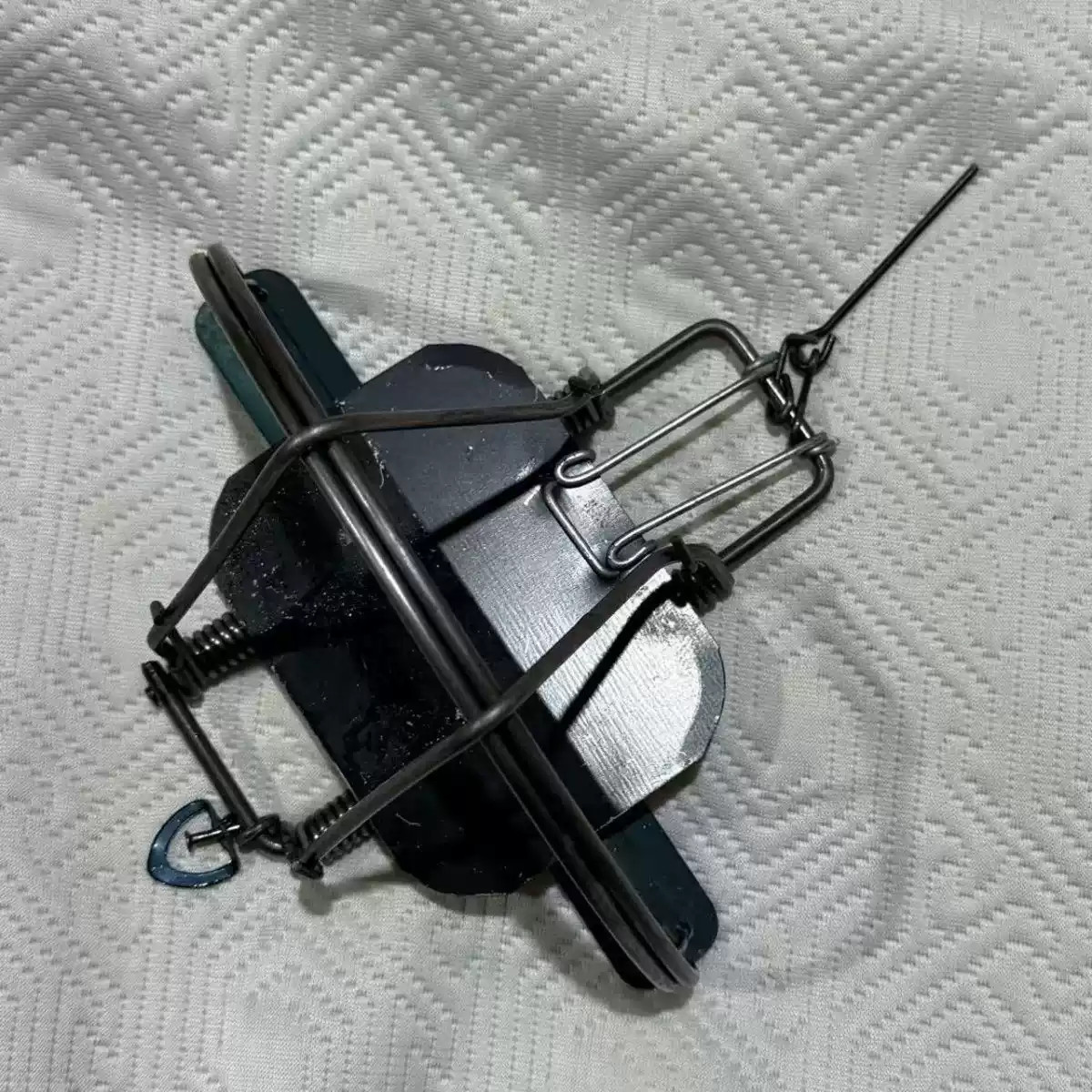 2Packs 4-3/10In Coil Spring Rat Traps Rabbit Trap Mice Mouse Trap Trapping Fox