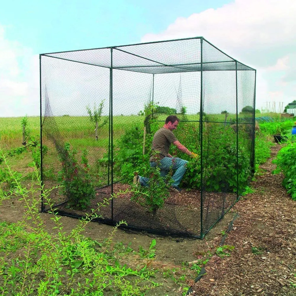 Heavy Duty Black Bird Netting Garden Fence Crop Protection Anti Bird Mesh