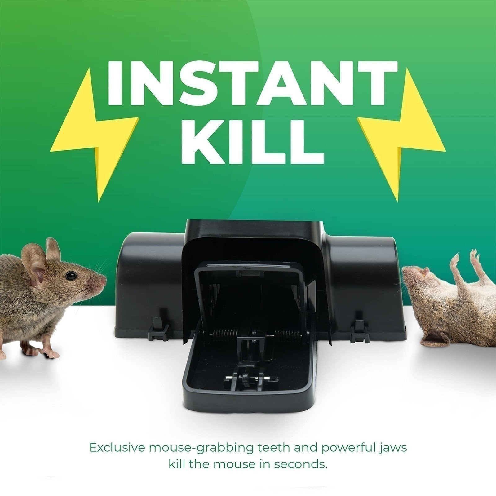 Rat Traps Indoor and Outdoor – 2 Pack Dual-Entry Large Rat Trap Outdoor and…