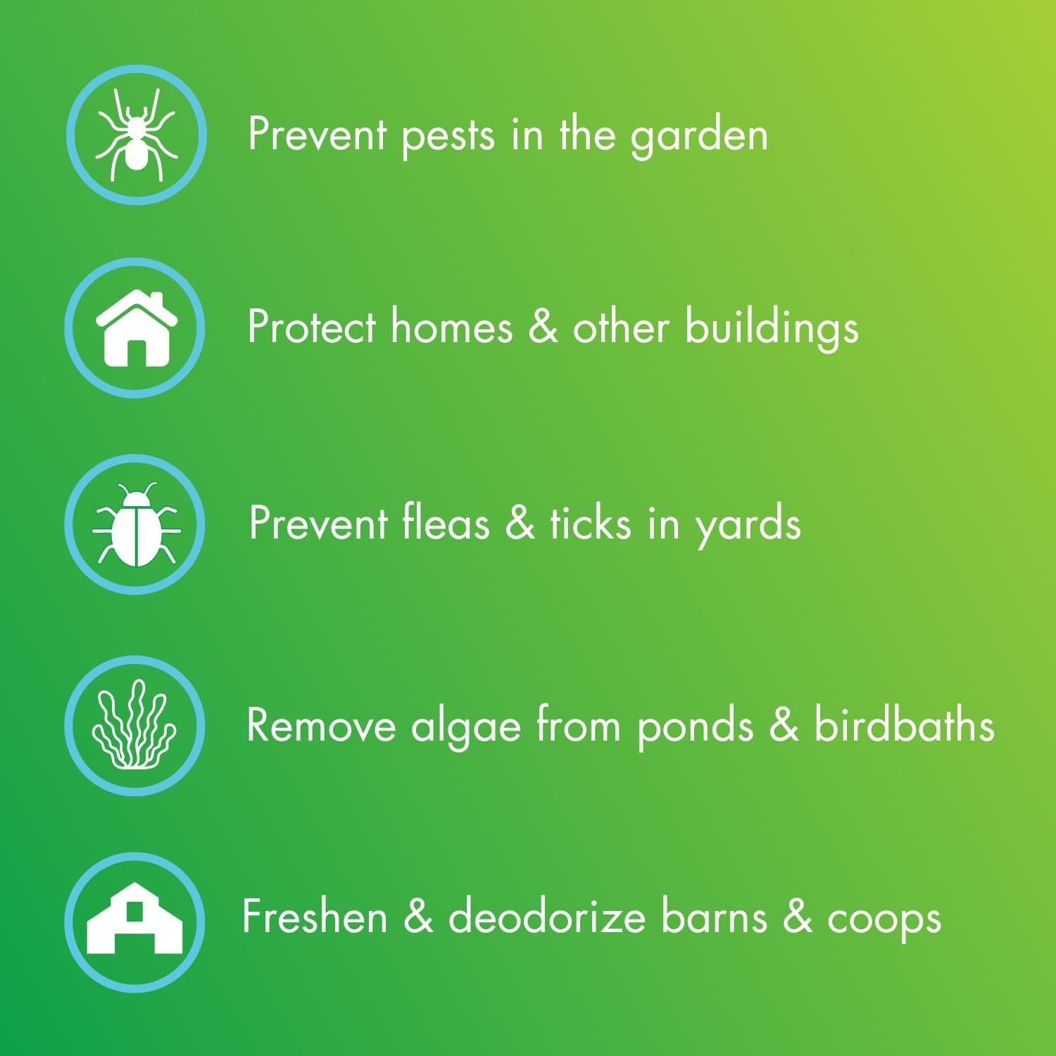 First Saturday Lime Insect Deterrent 20LB Monthly Insect Barrier Multi Purpose