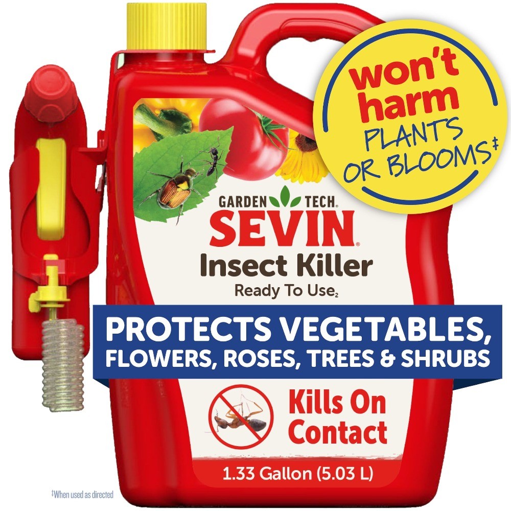 Sevin Ready-to-Use Insect Killer Power Sprayer, 1.33 Gallon