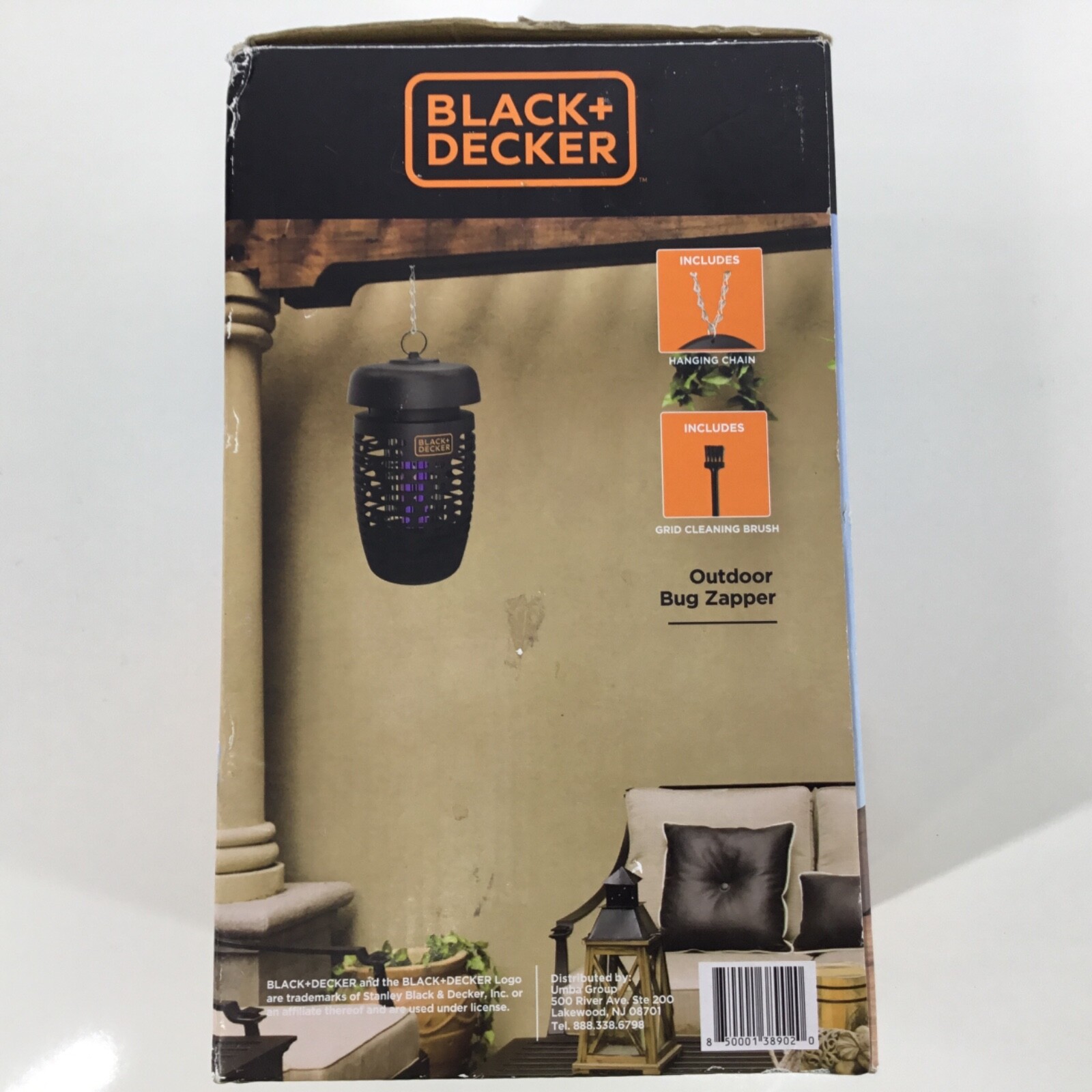 BLACK+DECKER Bug Zapper & Mosquito Repellent Fly Trap Pest Control All Insects