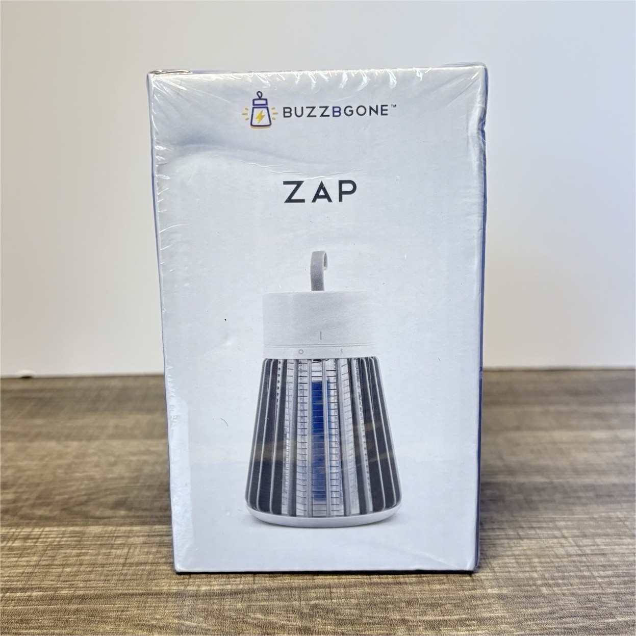 BuzzBGone ZAP Rechargeable Bug Zapper Lantern Mosquito Insect Trap New Sealed