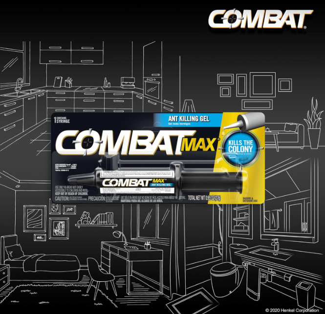 Combat Indoor and Outdoor Ant Killing Gel, 27 Gram (Pack Of 1)