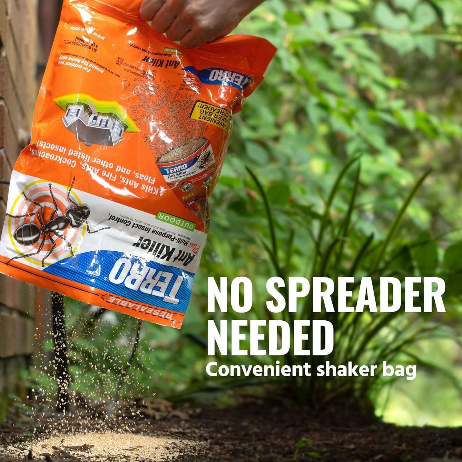 TERRO Ant Killer Plus Multi-Purpose Insect Control/3 lb Shaker Bag