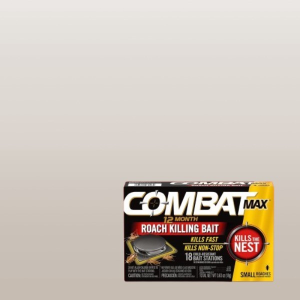 Combat Max 12Month Roach Killing BaitSmall Roach BaitStation Child-Resistant new
