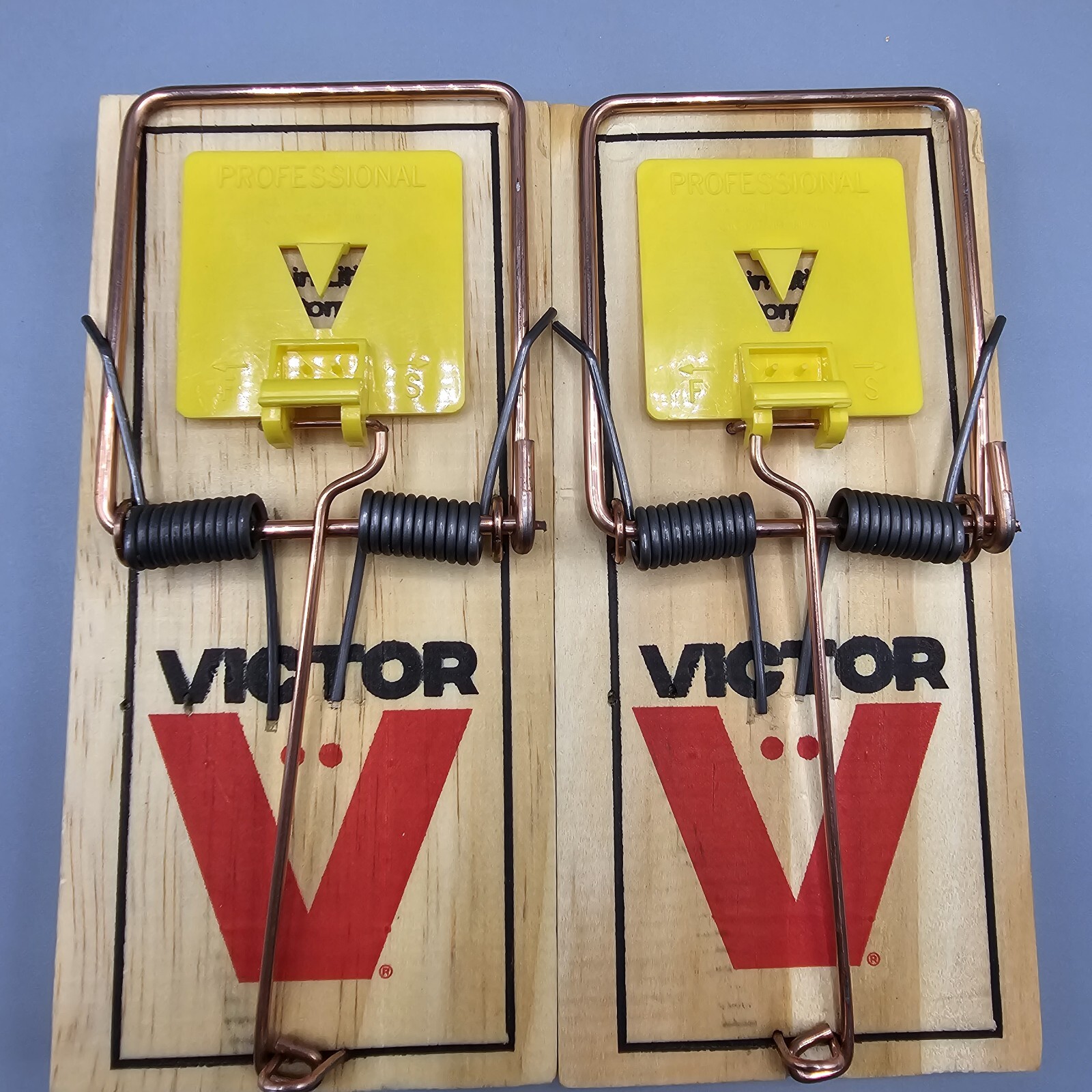 Victor M205 Rat Trap Wooden Traditional Trap Lot Of 2