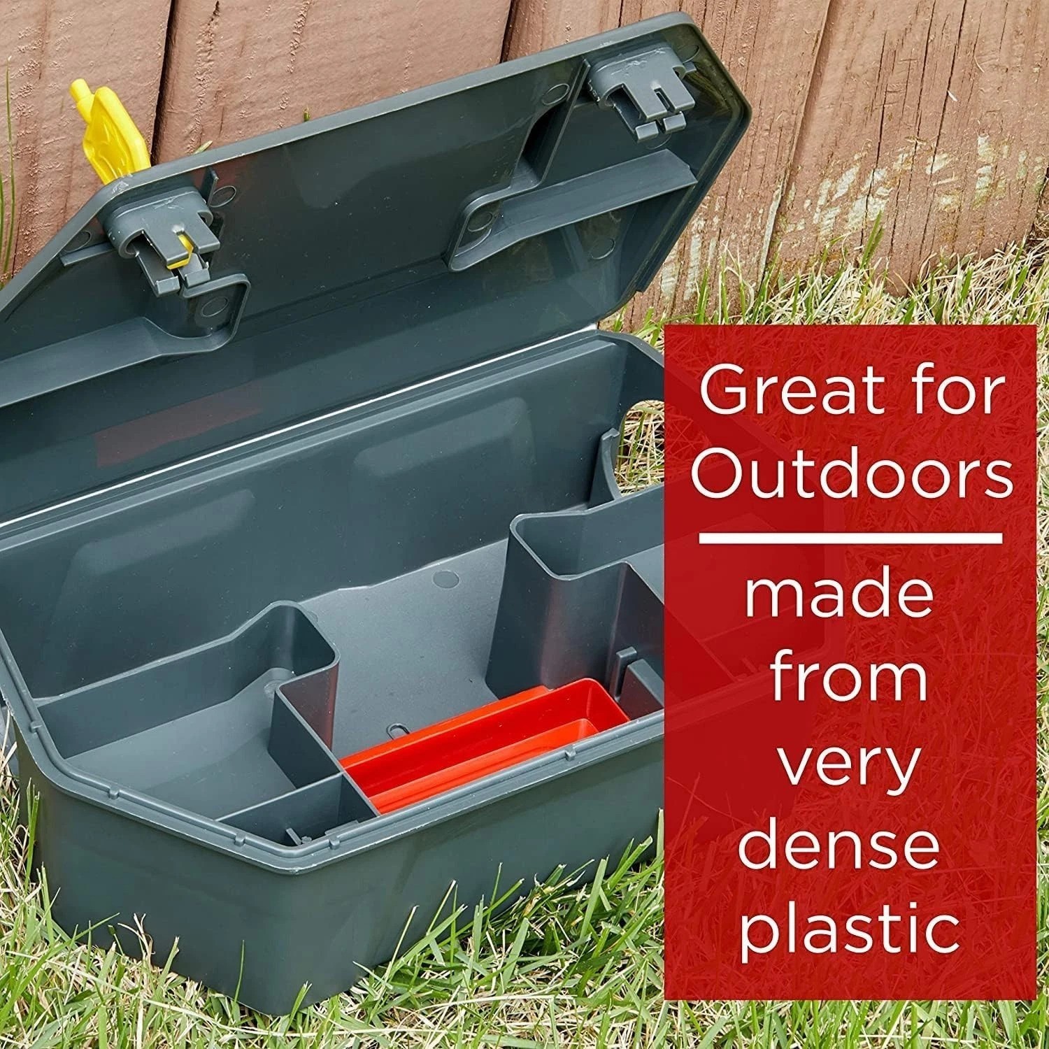 Modern 2 Pack Outdoor Rodent Trap with Key – Child & Pet Friendly Solution