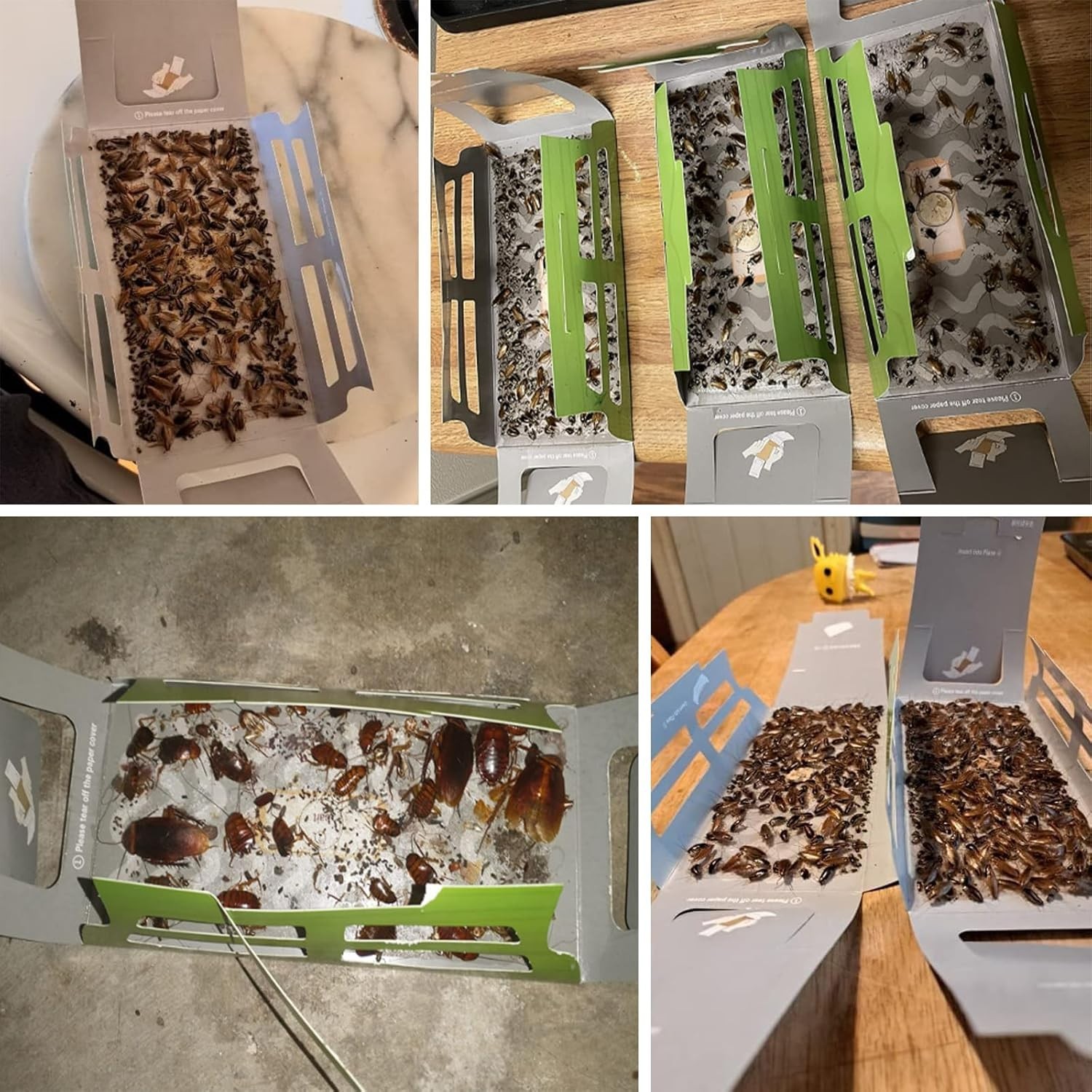 Modern Roach Traps Indoor – 15 Pack Cockroach Motel for Effective Pest Control