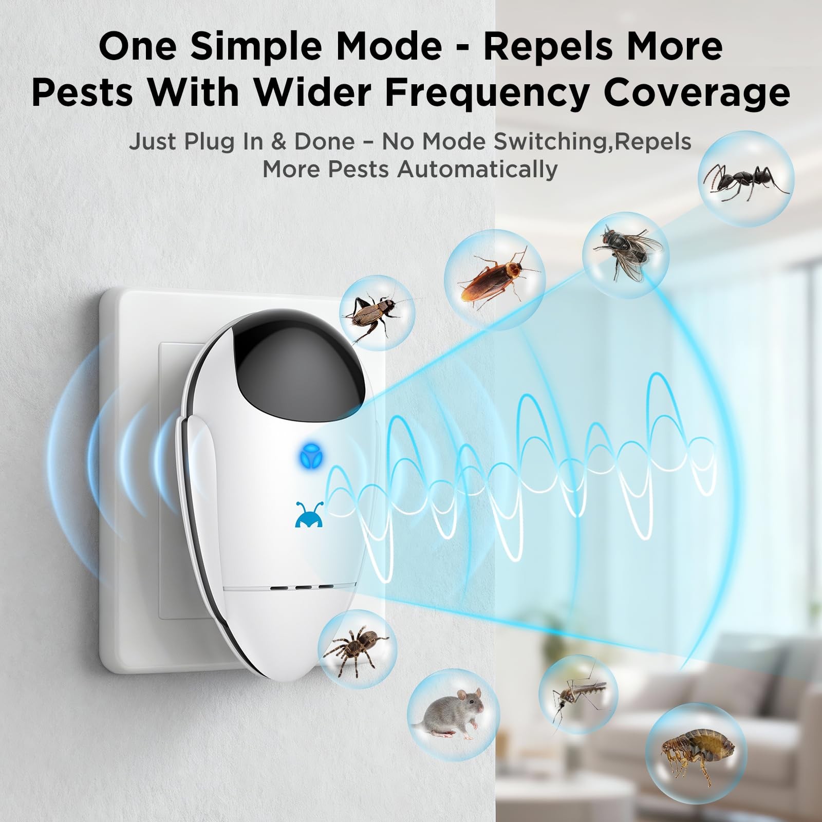 Best Neatmaster 2026 Upgraded Ultrasonic Repeller Pest & Insect Indoor Repeller
