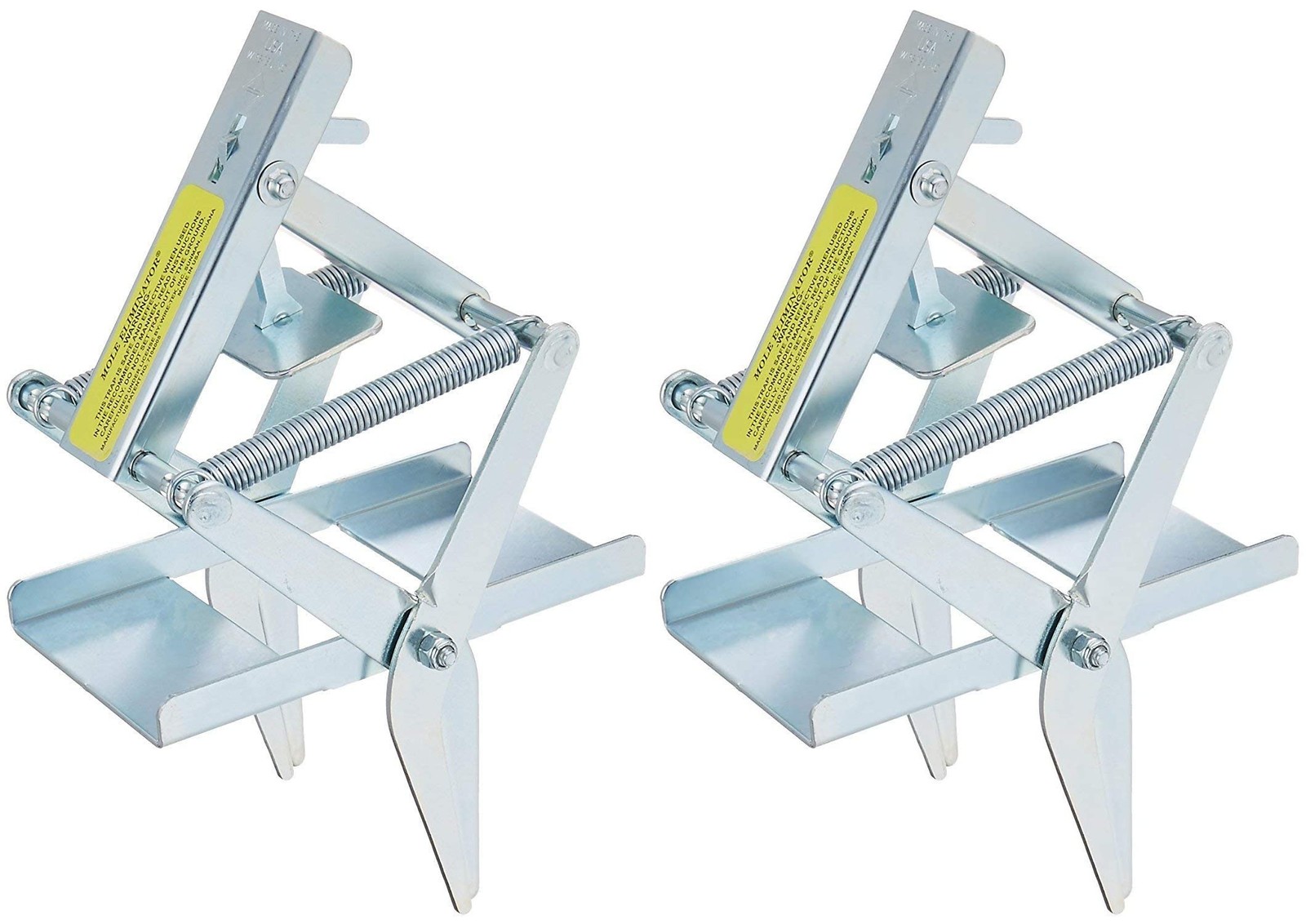 1001 Easyset Mole Eliminator Trap (2 Pack), Mole Traps That Kill Best, Scisso…