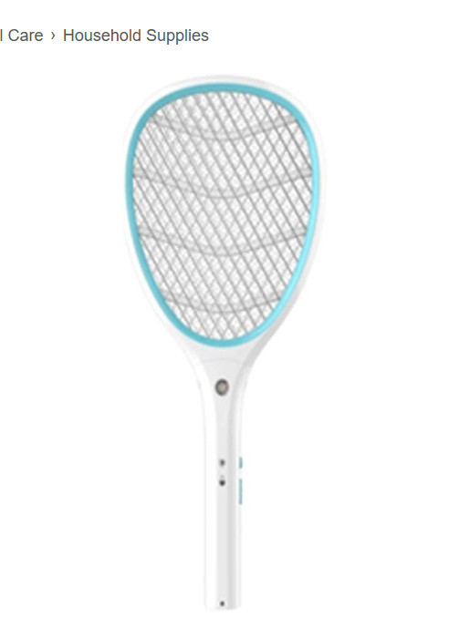 Electric Insect Killer Racket Pachi- kun Mosquito Trap Fly USB Rechargeable
