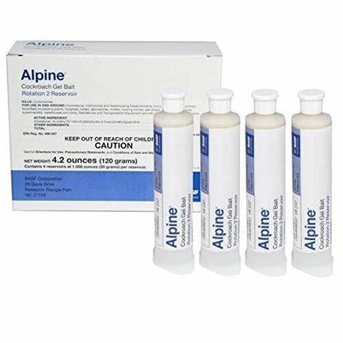 BASF Alpine Cockroach Gel Bait Rotation 2 One Pack of Four Tubes