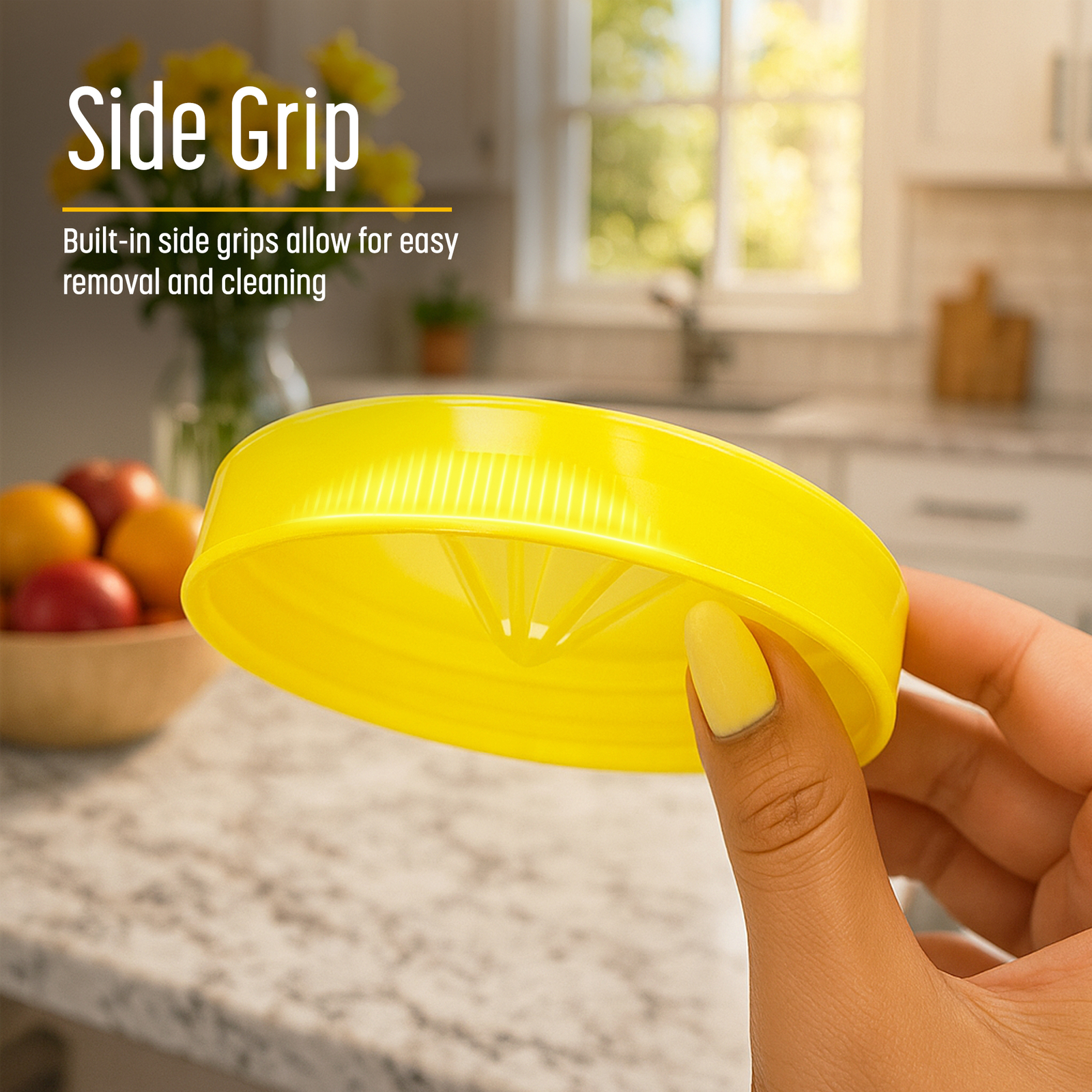 Fruit Fly Trap Lids for Wide Mouth Mason Jars
