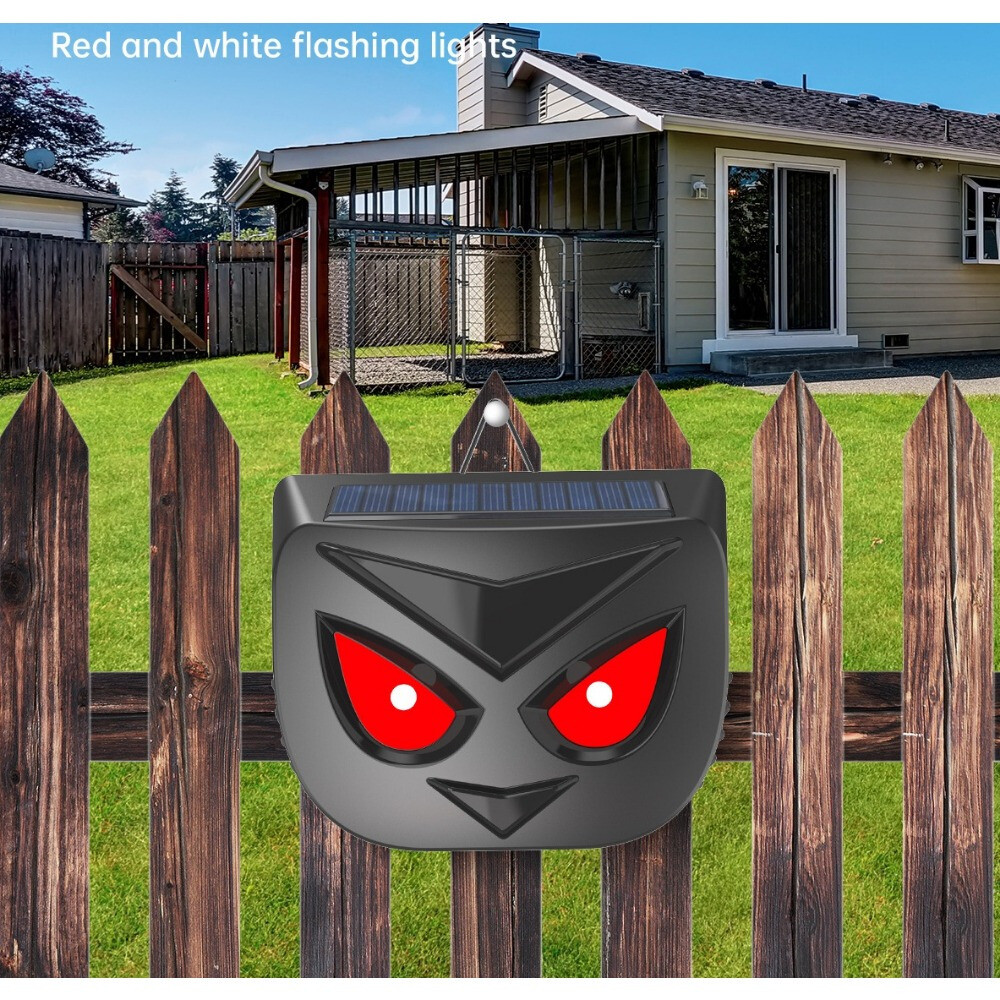 4 Pack Solar Animal Repellers for Outdoor Use