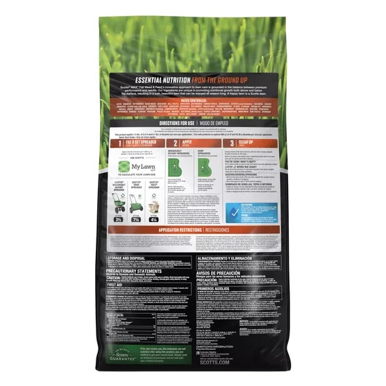 Scotts MAX Fall Weed & Feed Premium Formula 14,000 Sq Ft 39.50 lbs