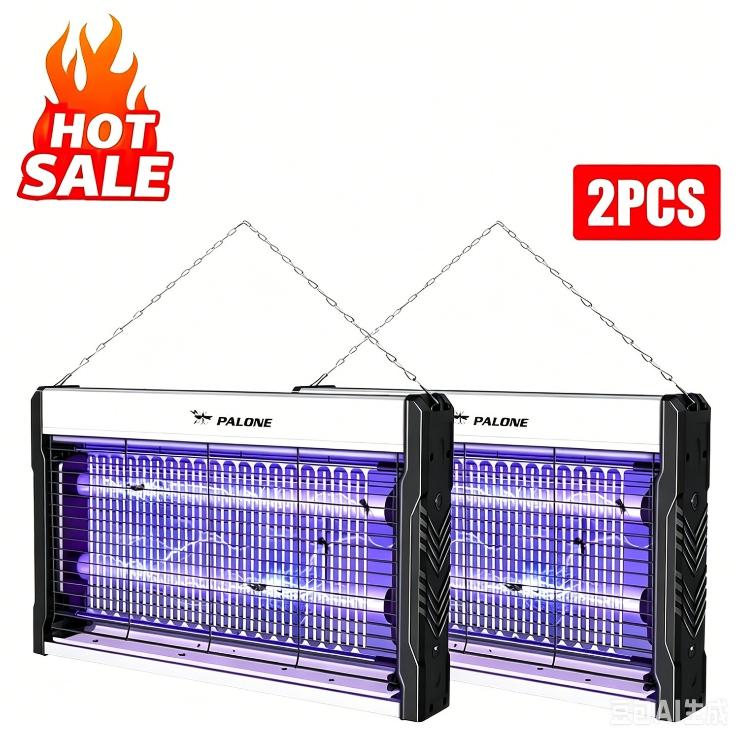 Electric Mosquito Insect Killer Zapper LED Light Fly Bug Trap Pest Control Lamp