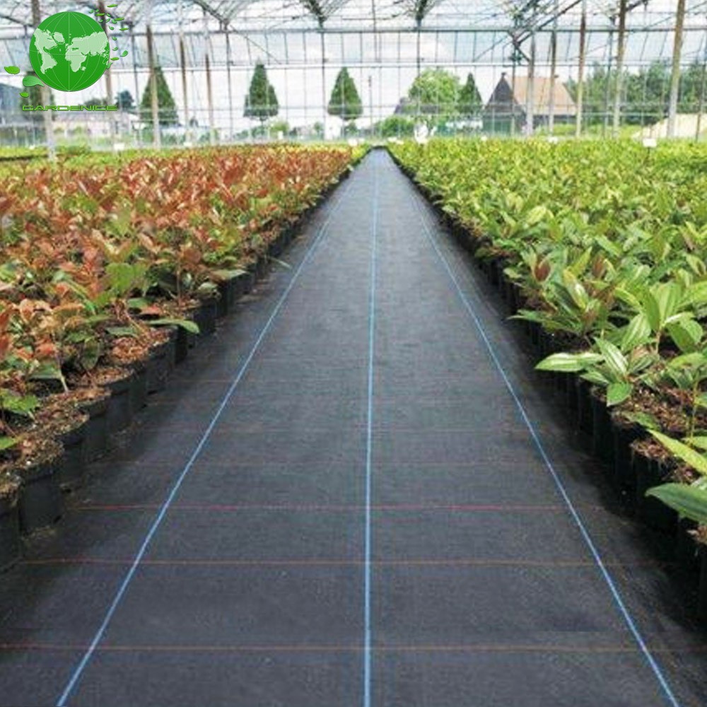 4×300FT Polypropylene 3.2 Ounce Weed Cover Weed Barrier Fabric Ground Landscape