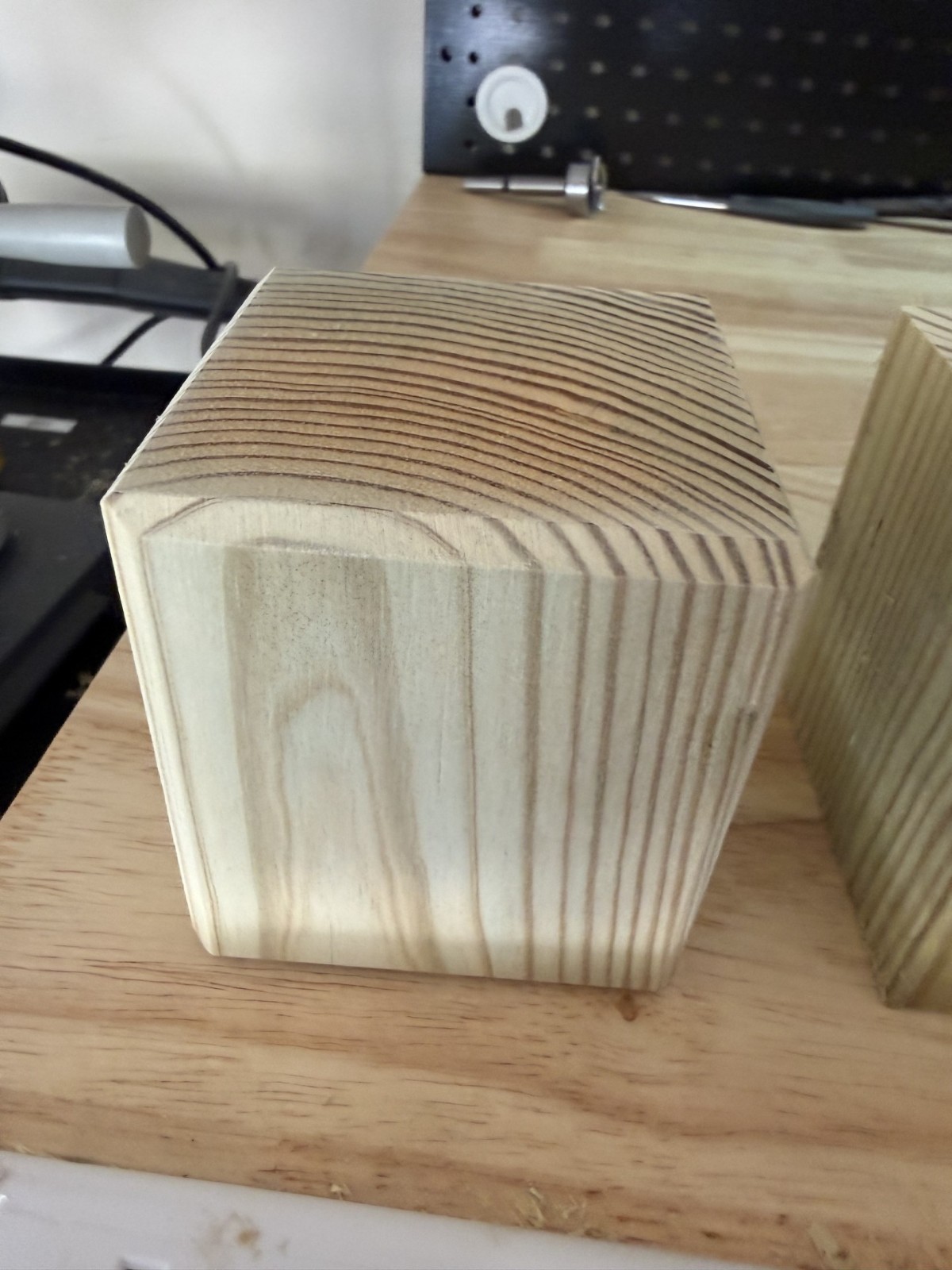 Handmade Set Of 2 Pine Carpenter Bee Traps w/ Jars and DClip Hook Free Shipping!