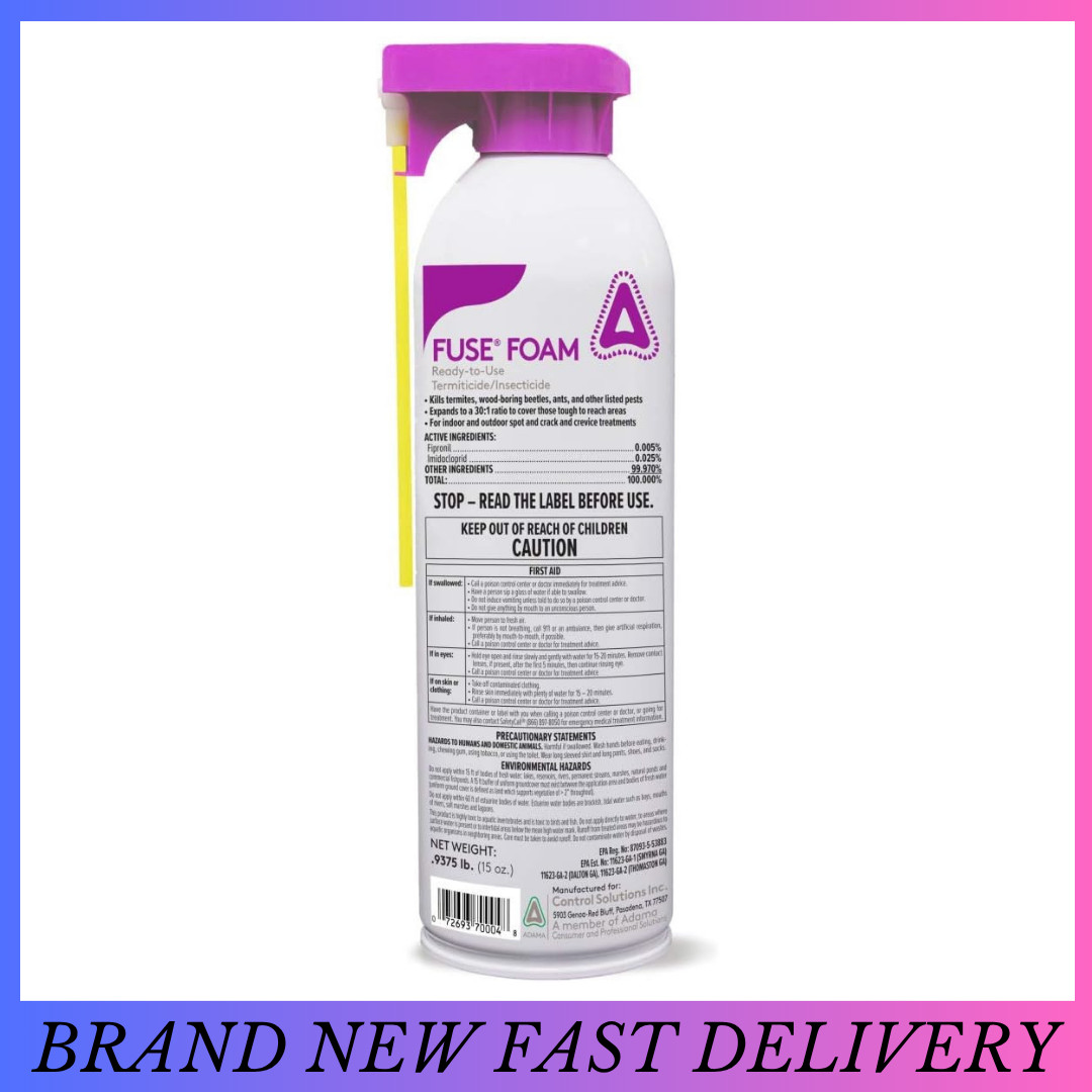 Control Solutions Inc. 82770008 Fuse Foam Ready-to-Use Termiticide/Insecticide