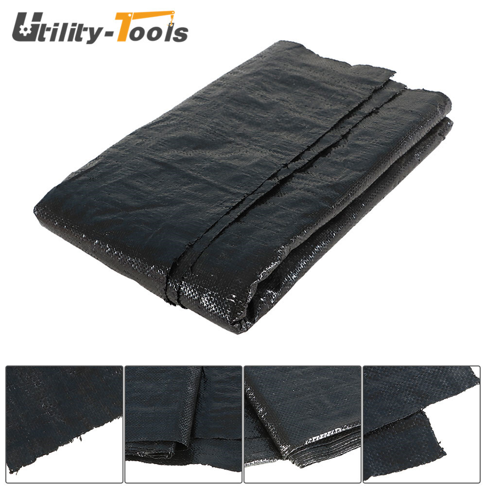 Heavy-Duty Weed Barrier Garden Landscape Fabric Woven Ground Cover 4×16ft 3.2oz