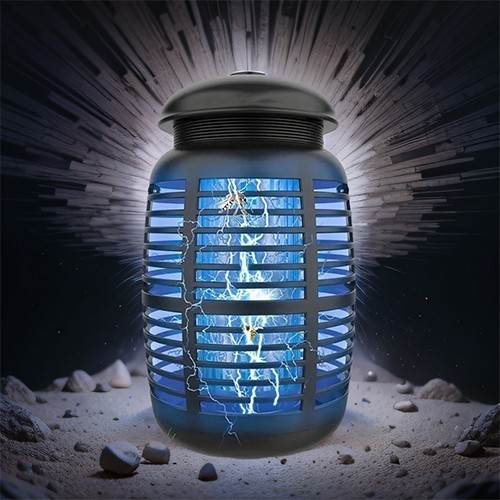 Electric Bug Zapper Mosquito Killer 4200V UV Light Fly Trap Indoor Outdoor US