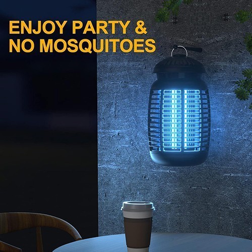 Electric Bug Zapper Mosquito Killer 4200V UV Light Fly Trap Indoor Outdoor US