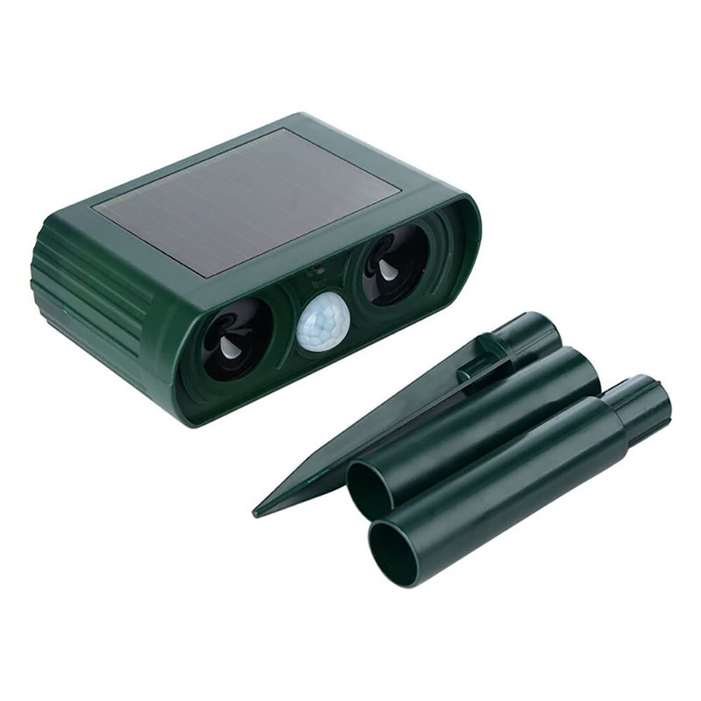 4/6 Pack Solar Ultrasonic Animal Repellent Dog Skunk Deer Raccoon For Garden US