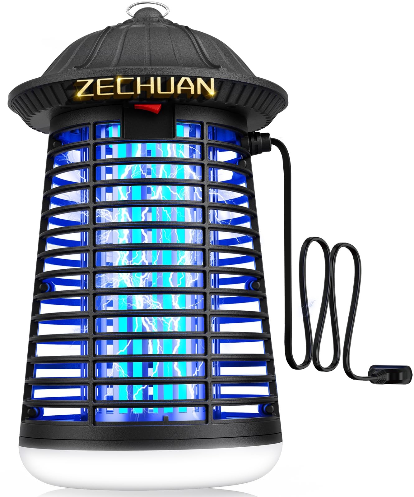 Bug Zapper Indoor Outdoor with LED Light, Mosquito Killer Lantern, Electronic…