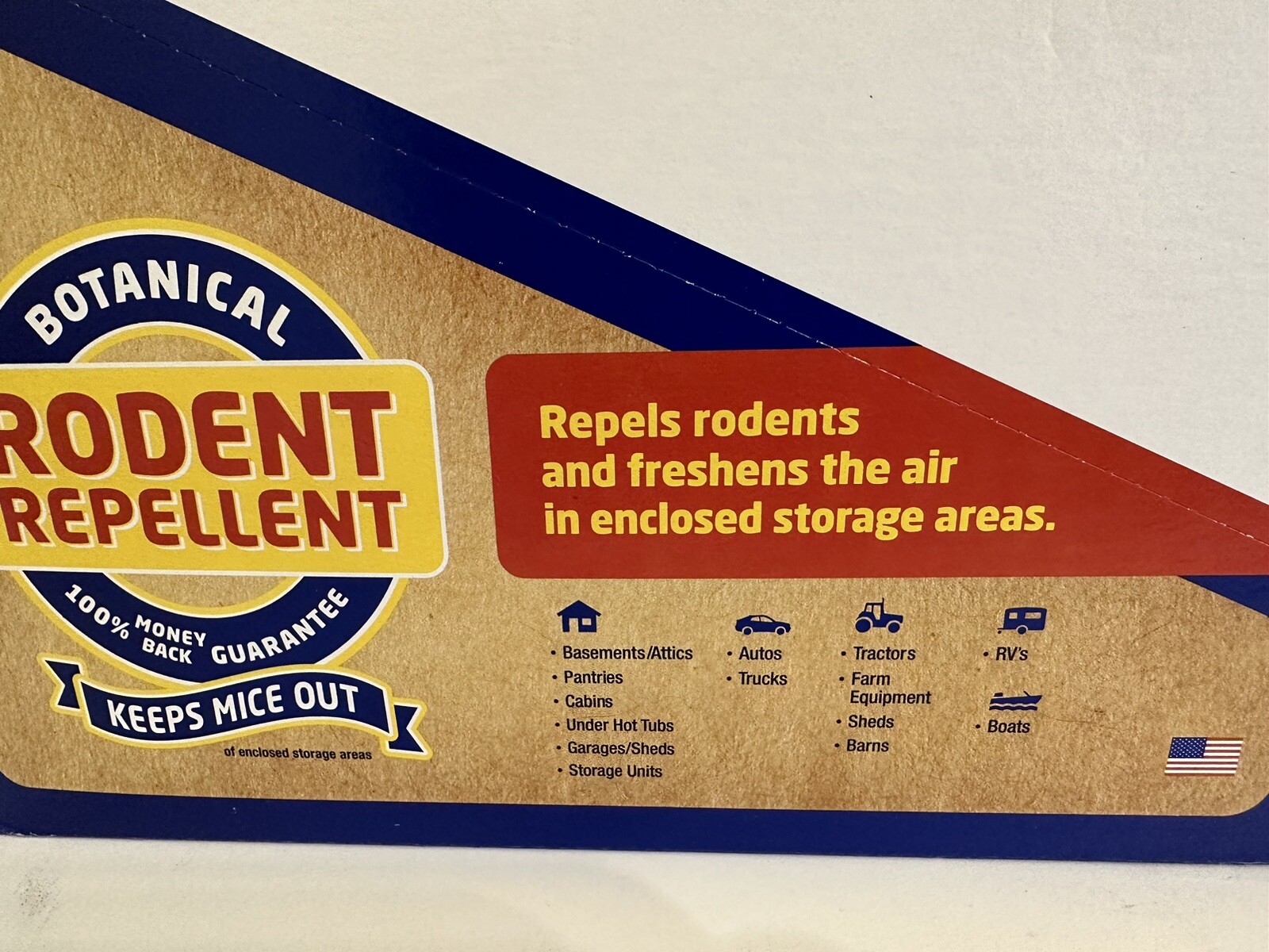 (12) Fresh Cab 4 Pouch Pack Botanical Mouse Rodent Control Repellent No Chemical