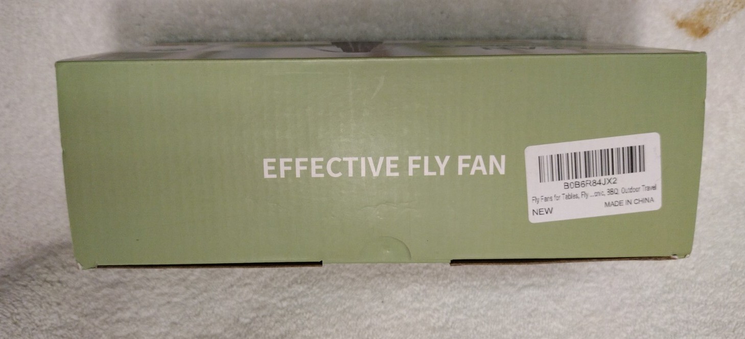 Brand New Set of 3 Fly Fan Outside Restaurants Meal & Food,Outdoor Picnic Table